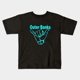 hang loose with the Outer banks Kids T-Shirt